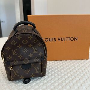 Louis Vuitton Palm Springs Mini Monogram Backpack